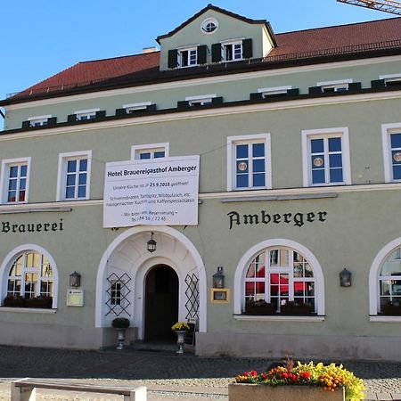Hotel Brauereigasthof Amberger Kosching Bagian luar foto